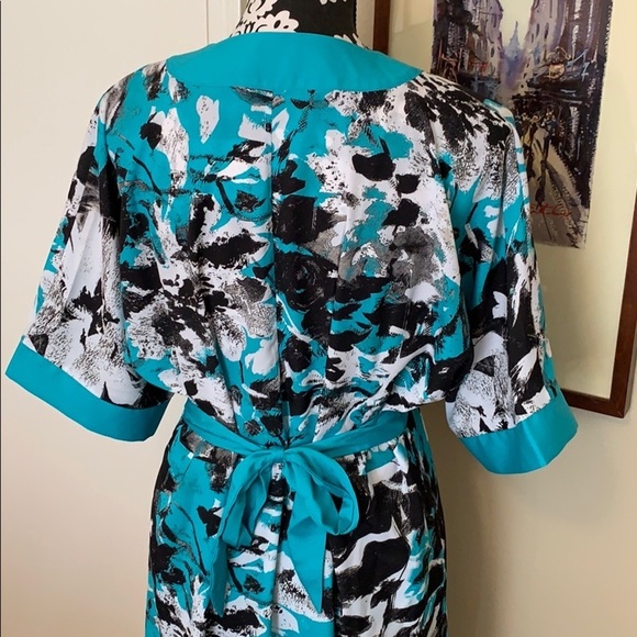 NWT Kaya Di Koko Alana Printed Kimono Dress​​​ - Picture 3 of 5